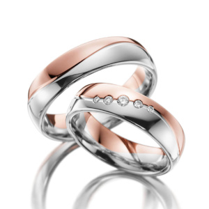 Ringe aus Rotgold Trauring rot gold
