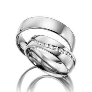 Ringe aus Weißgold weisgold Trauring